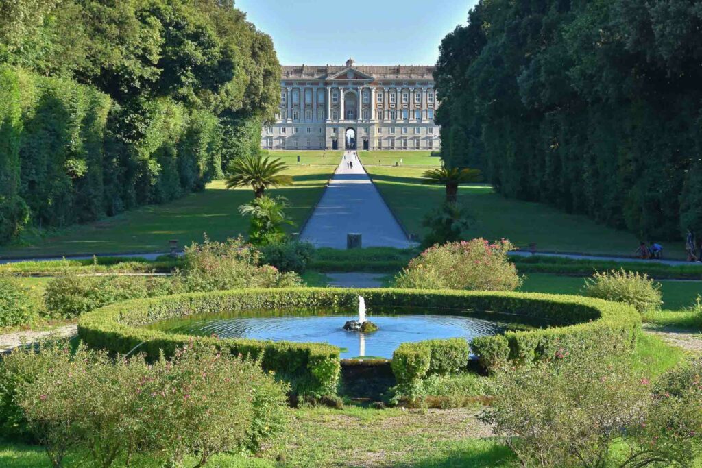 The royal palace of Caserta, Italy.